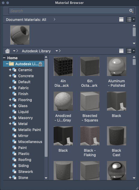 make a material in autocad with your own texture for mac 2016